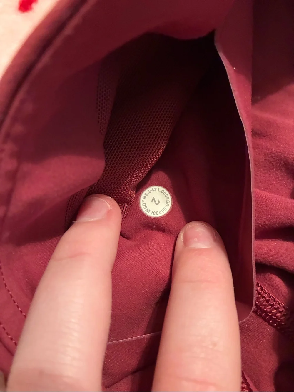 lululemon athletica High-Rise Wine Red Leggings